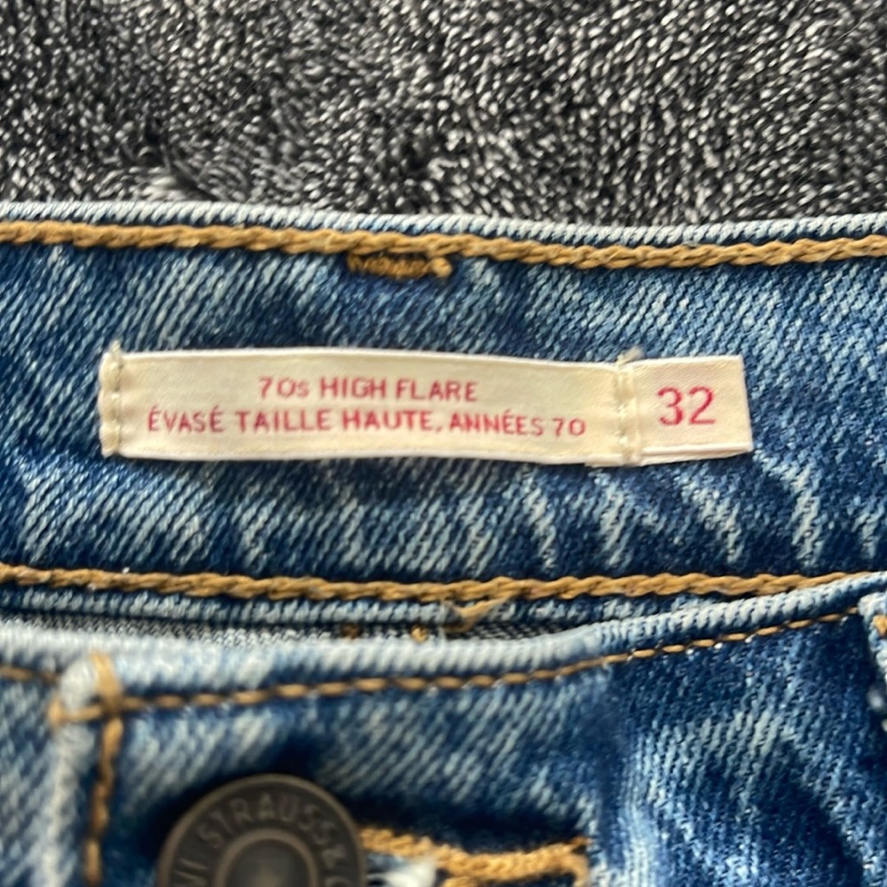 Levi 70s high flare jeans - Picture 3 of 3
